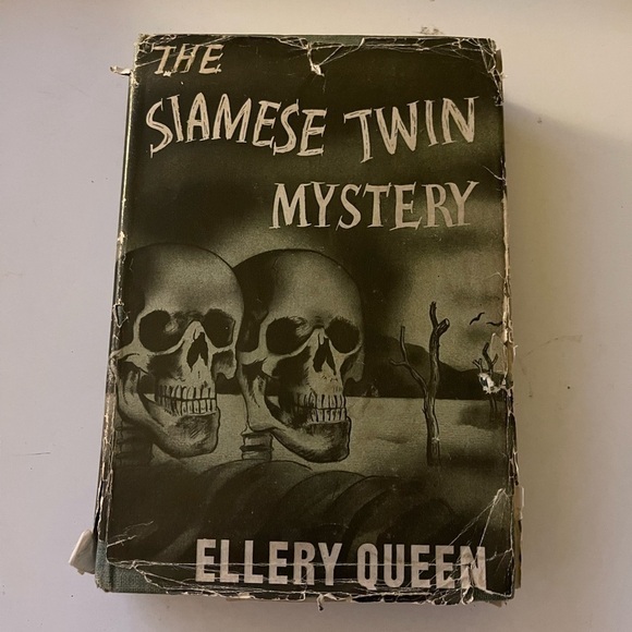 1933 Ellery Queen The Siamese Twins hardback book - Picture 1 of 16